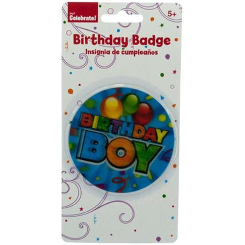 Birthday Badge “PRINCESS” Holographic Badge For A Girl